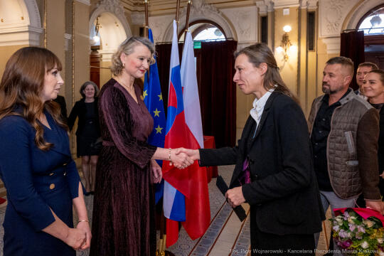 Konsulat, Słowacja, otwarcie, Klaman, Matisová, Šperková, zdjęcia