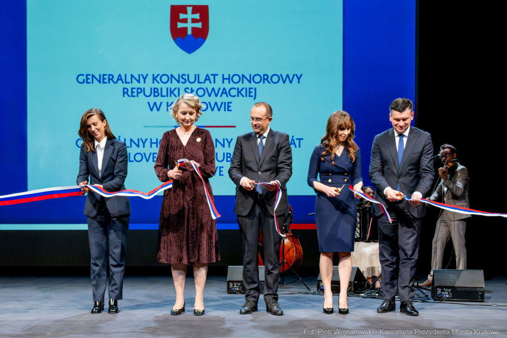 Konsulat, Słowacja, otwarcie, Klaman, Matisová, Šperková, zdjęcia  Autor: P. Wojnarowski