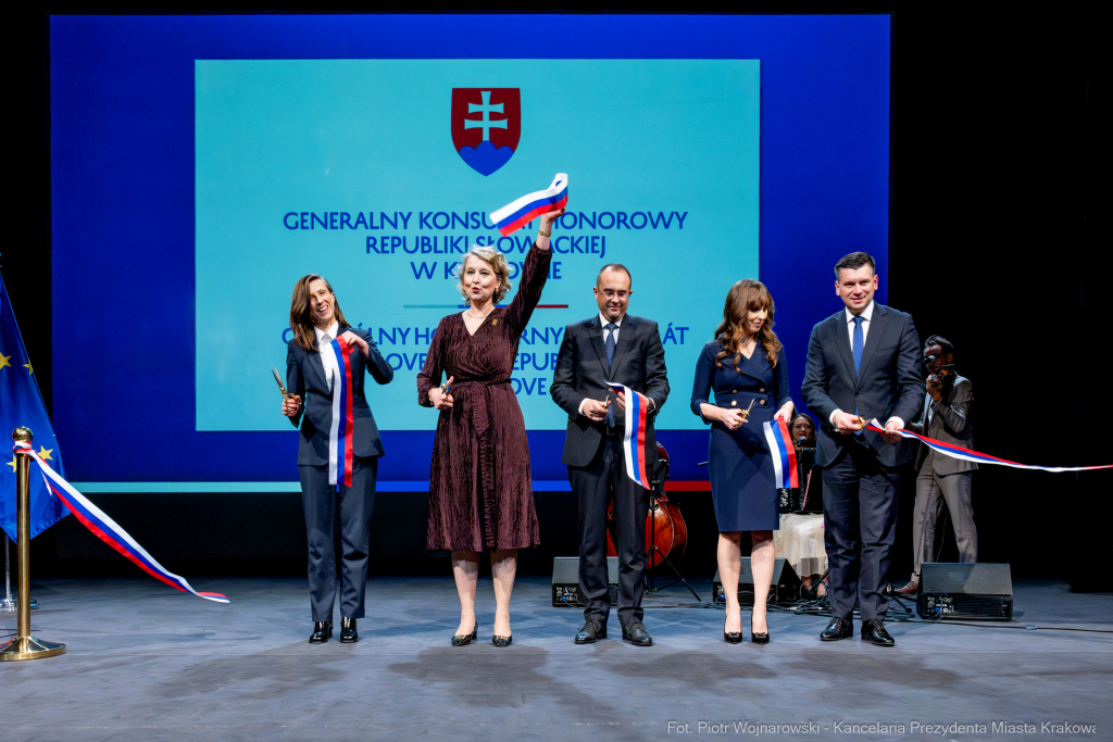 Konsulat, Słowacja, otwarcie, Klaman, Matisová, Šperková, zdjęcia  Autor: P. Wojnarowski