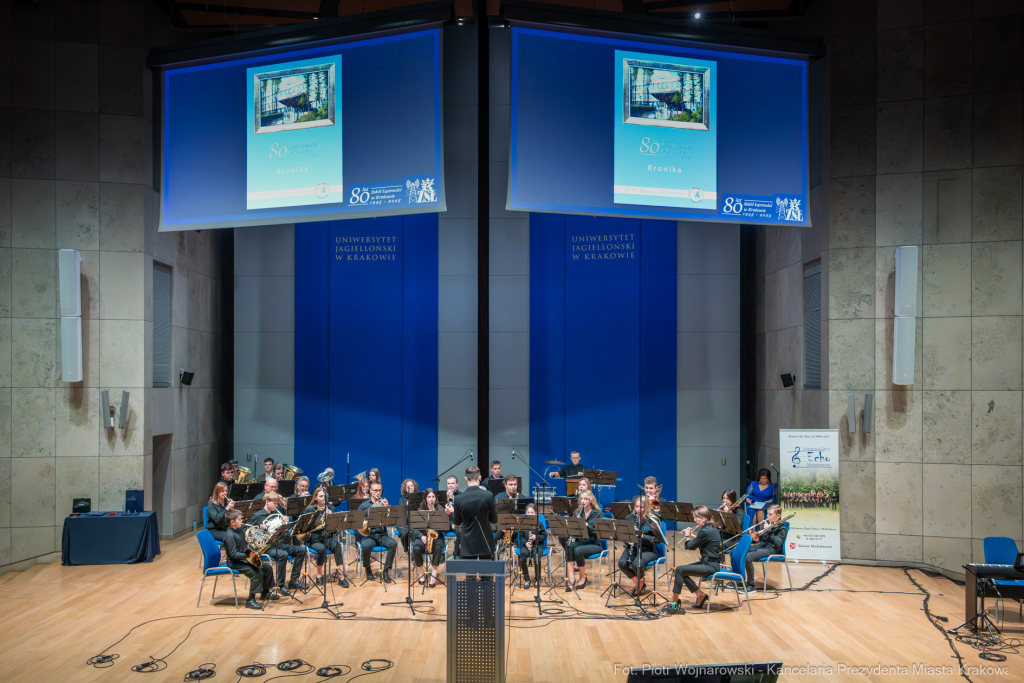 Zespoł Szkół Łączności, Miszalski, jubileusz, 80 lat, uroczystość  Autor: P. Wojnarowski