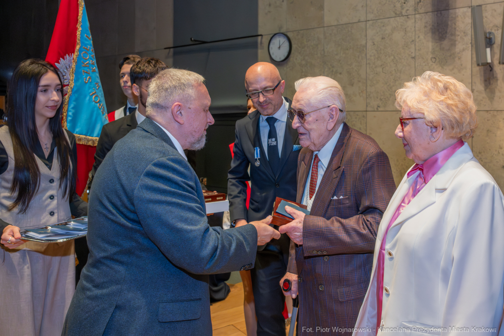 Zespoł Szkół Łączności, Miszalski, jubileusz, 80 lat, uroczystość  Autor: P. Wojnarowski