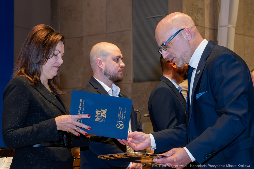 Zespoł Szkół Łączności, Miszalski, jubileusz, 80 lat, uroczystość  Autor: P. Wojnarowski