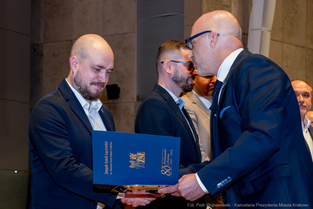 Zespoł Szkół Łączności, Miszalski, jubileusz, 80 lat, uroczystość  Autor: P. Wojnarowski