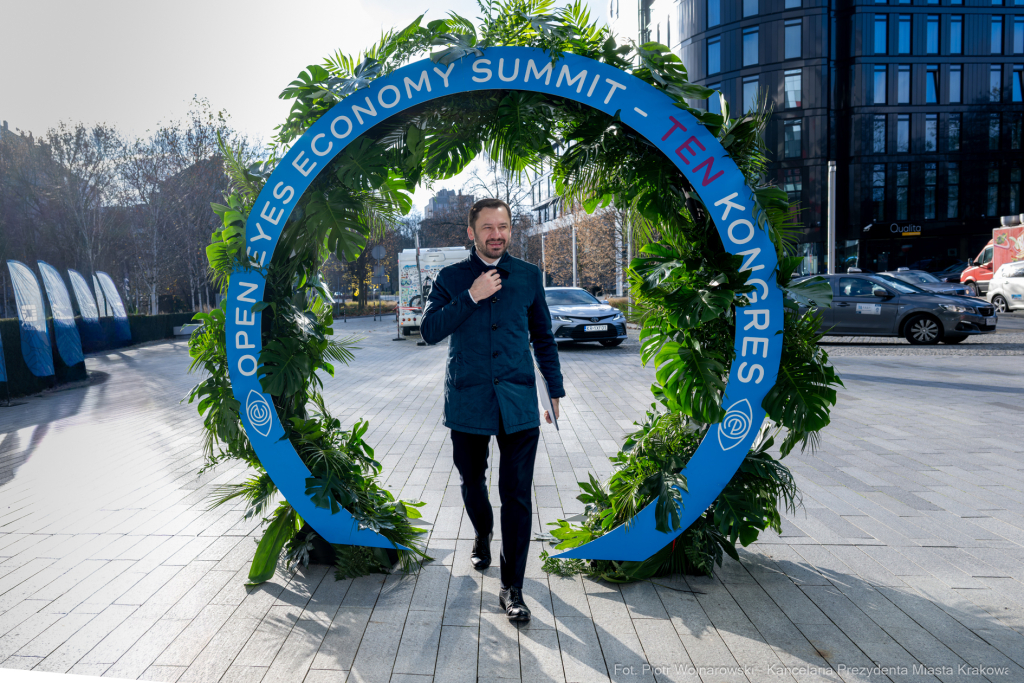 Open Eyes Economy Summit, ICE, 2025, Miszalski, Hausner, Swiatłana Cichanouska, kongres  Autor: P. Wojnarowski