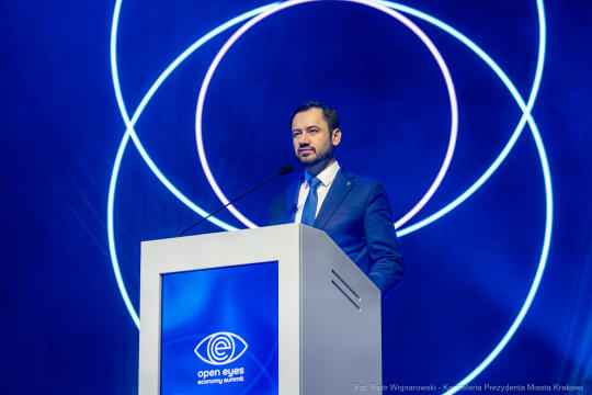 Open Eyes Economy Summit, ICE, 2025, Miszalski, Hausner, Swiatłana Cichanouska, kongres