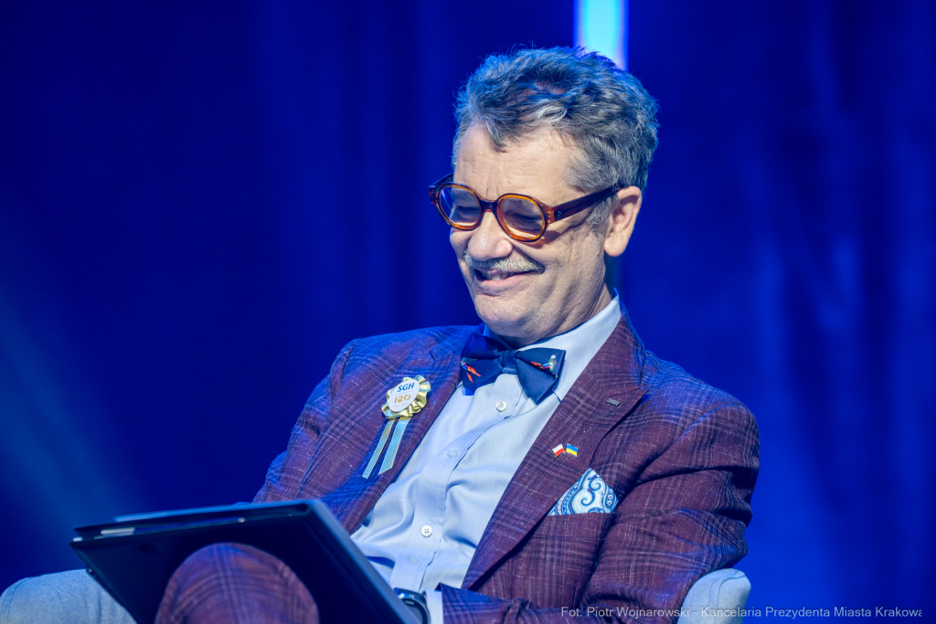 zdjęcia, Open Eyes Economy Summit, ICE, 2025, panel, Miszalski, Grzegorz Suszko, Marcin Jagodzińsk  Autor: P. Wojnarowski