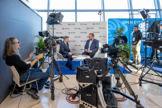 zdjęcia, Open Eyes Economy Summit, ICE, 2025, panel, Miszalski, Grzegorz Suszko, Marcin Jagodzińsk