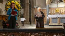 izabella i kiro 2.jpg-Krakowscy artyści na Dzień Niepodległości w Edynburgu