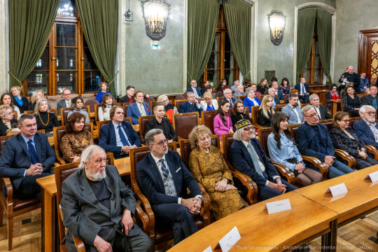 Nagroda Miasta Krakowa, Mecenas Kultury, wręczenie, zdjęcia, Sęk, laureaci, Ostrowski, Daros