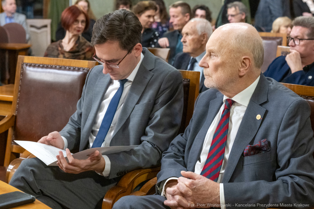 Nagroda Miasta Krakowa, Mecenas Kultury, wręczenie, zdjęcia, Sęk, laureaci, Ostrowski, Daros  Autor: P. Wojnarowski