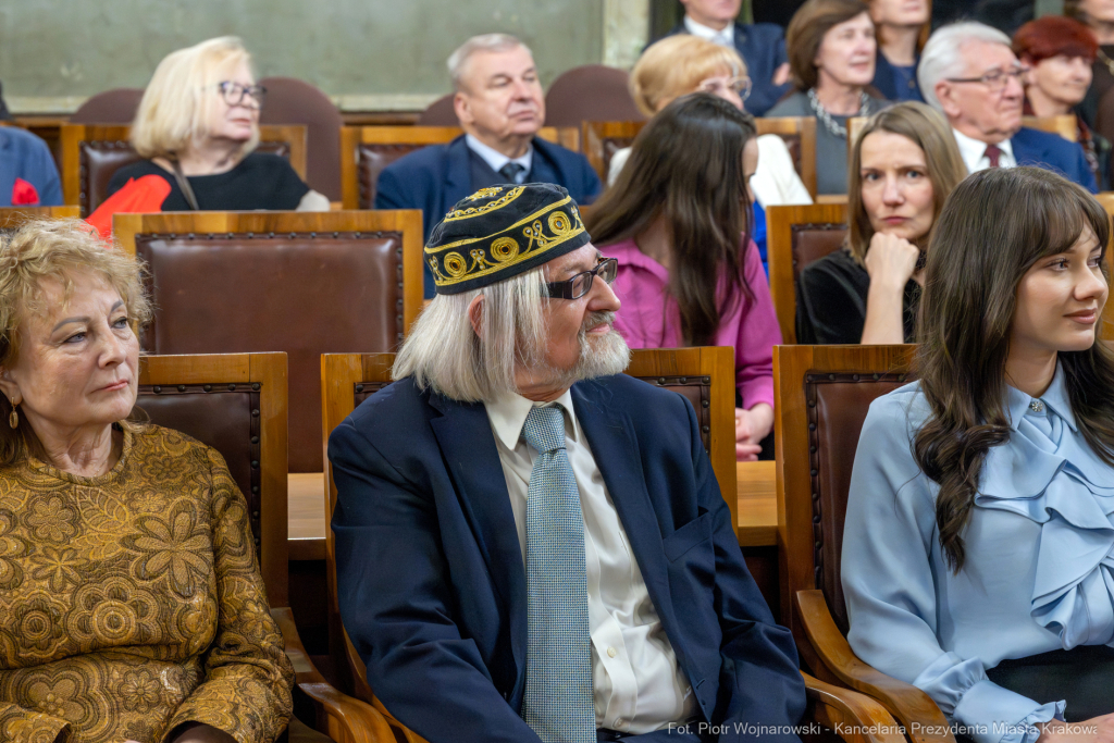 Nagroda Miasta Krakowa, Mecenas Kultury, wręczenie, zdjęcia, Sęk, laureaci, Ostrowski, Daros  Autor: P. Wojnarowski