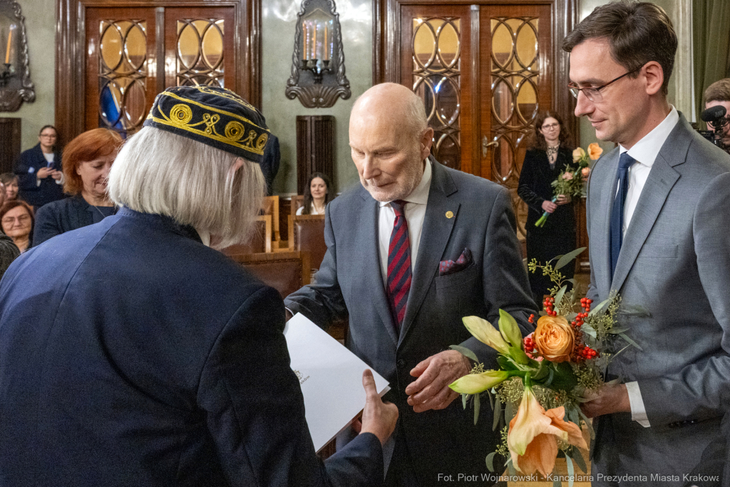 Nagroda Miasta Krakowa, Mecenas Kultury, wręczenie, zdjęcia, Sęk, laureaci, Ostrowski, Daros  Autor: P. Wojnarowski