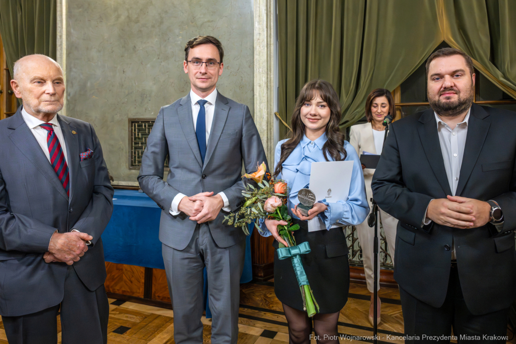 Nagroda Miasta Krakowa, Mecenas Kultury, wręczenie, zdjęcia, Sęk, laureaci, Ostrowski, Daros  Autor: P. Wojnarowski