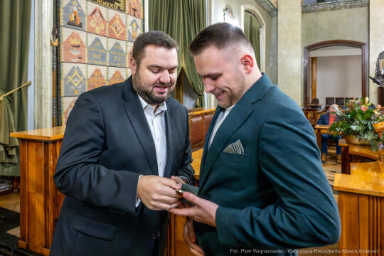 Nagroda Miasta Krakowa, Mecenas Kultury, wręczenie, zdjęcia, Sęk, laureaci, Ostrowski, Daros