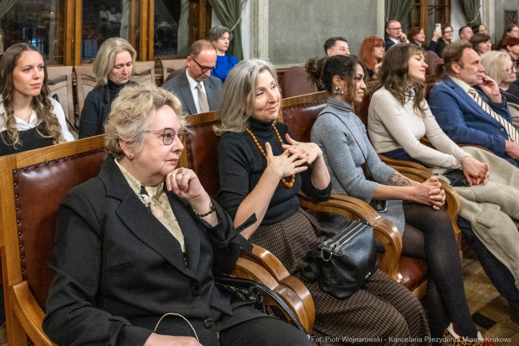 Nagroda Miasta Krakowa, Mecenas Kultury, wręczenie, zdjęcia, Sęk, laureaci, Ostrowski, Daros  Autor: P. Wojnarowski