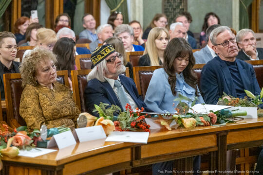 Nagroda Miasta Krakowa, Mecenas Kultury, wręczenie, zdjęcia, Sęk, laureaci, Ostrowski, Daros