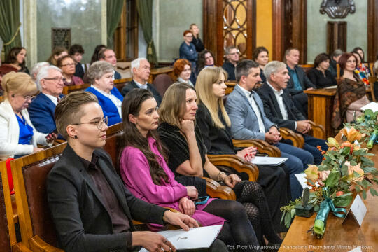 Nagroda Miasta Krakowa, Mecenas Kultury, wręczenie, zdjęcia, Sęk, laureaci, Ostrowski, Daros