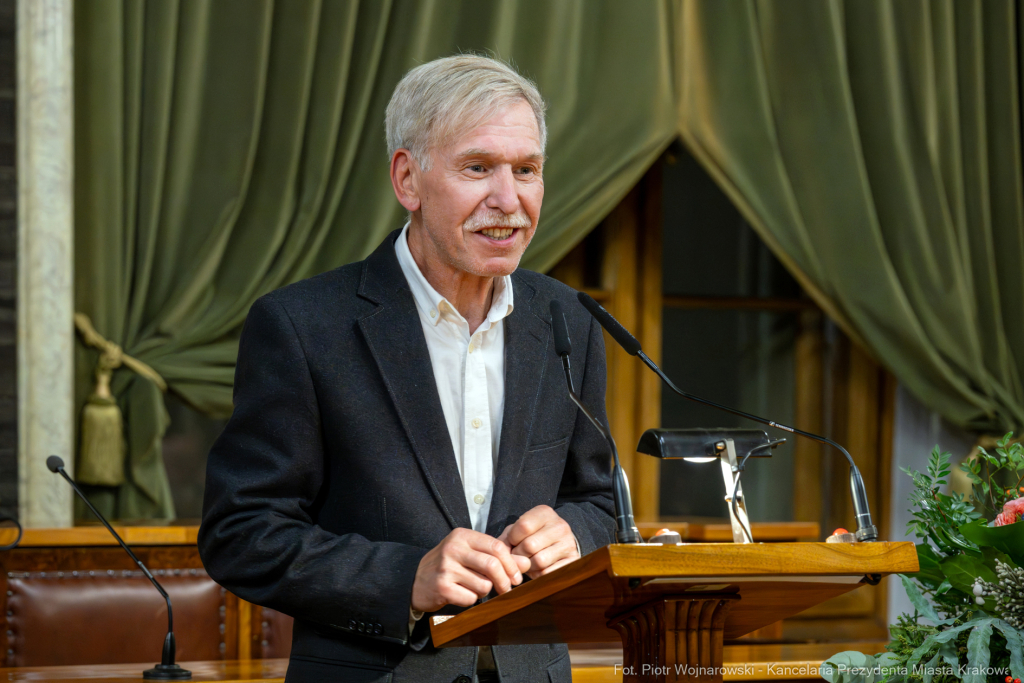 Nagroda Miasta Krakowa, Mecenas Kultury, wręczenie, zdjęcia, Sęk, laureaci, Ostrowski, Daros  Autor: P. Wojnarowski