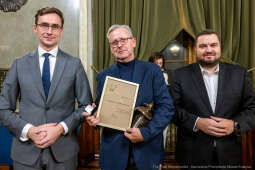 Nagroda Miasta Krakowa, Mecenas Kultury, wręczenie, zdjęcia, Sęk, laureaci, Ostrowski, Daros