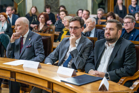 Nagroda Miasta Krakowa, Mecenas Kultury, wręczenie, zdjęcia, Sęk, laureaci, Ostrowski, Daros