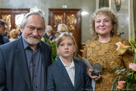 Nagroda Miasta Krakowa, Mecenas Kultury, wręczenie, zdjęcia, Sęk, laureaci, Ostrowski, Daros