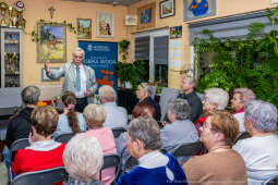 Miszalski, spotkanie, zdjęcia, Mistrzejowice, Centrum Aktywności Seniorów CAS, Stowarzyszenia Pom