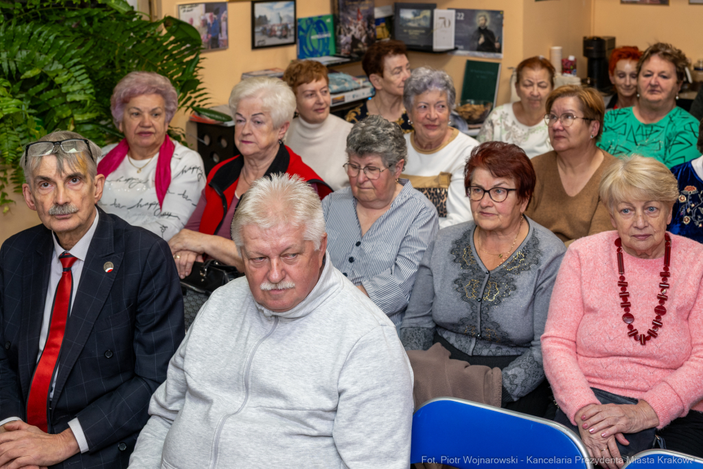 Miszalski, spotkanie, zdjęcia, Mistrzejowice, Centrum Aktywności Seniorów CAS, Stowarzyszenia Pom  Autor: P. Wojnarowski