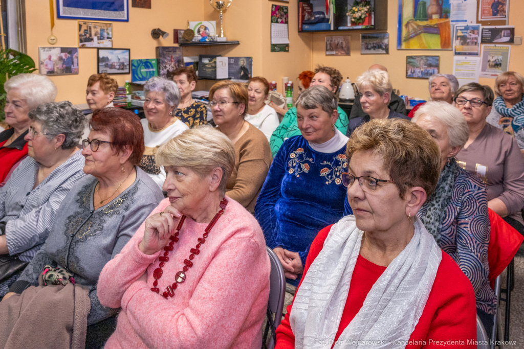 Miszalski, spotkanie, zdjęcia, Mistrzejowice, Centrum Aktywności Seniorów CAS, Stowarzyszenia Pom  Autor: P. Wojnarowski