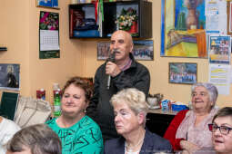 Miszalski, spotkanie, zdjęcia, Mistrzejowice, Centrum Aktywności Seniorów CAS, Stowarzyszenia Pom