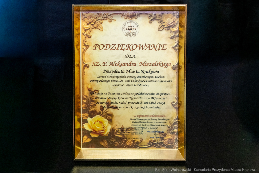 Miszalski, spotkanie, zdjęcia, Mistrzejowice, Centrum Aktywności Seniorów CAS, Stowarzyszenia Pom  Autor: P. Wojnarowski