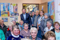 Miszalski, spotkanie, zdjęcia, Mistrzejowice, Centrum Aktywności Seniorów CAS, Stowarzyszenia Pom