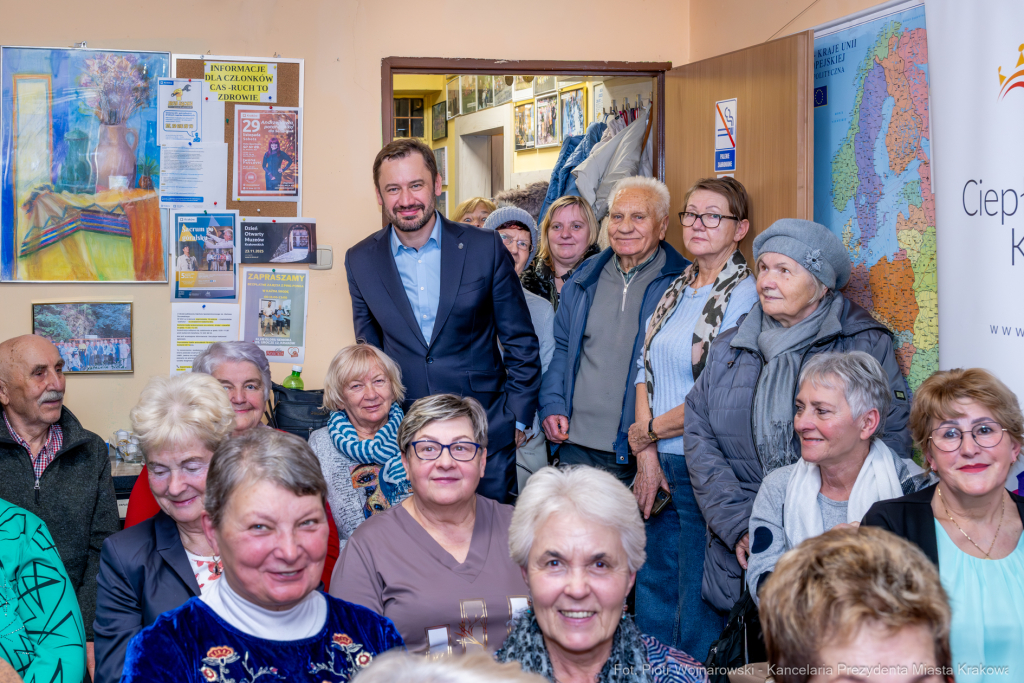 Miszalski, spotkanie, zdjęcia, Mistrzejowice, Centrum Aktywności Seniorów CAS, Stowarzyszenia Pom  Autor: P. Wojnarowski