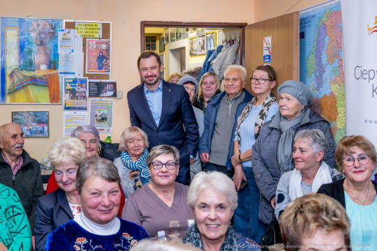 Miszalski, spotkanie, zdjęcia, Mistrzejowice, Centrum Aktywności Seniorów CAS, Stowarzyszenia Pom