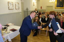 DSCF1027.jpg-Obchody Dnia Pracownika Socjalnego w Domu Pomocy Społecznej im. L. i A. Helclów.