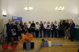 DSCF1085.jpg-Obchody Dnia Pracownika Socjalnego w Domu Pomocy Społecznej im. L. i A. Helclów.