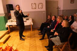 DSCF1146.jpg-Obchody Dnia Pracownika Socjalnego w Domu Pomocy Społecznej im. L. i A. Helclów.