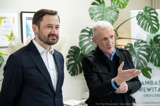 Miszalski, zdjęcia, Małopolska Izba Samorządowa, Grzegórzki, spotkanie