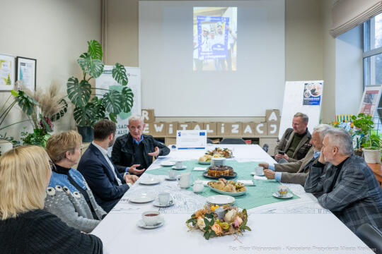 Miszalski, zdjęcia, Małopolska Izba Samorządowa, Grzegórzki, spotkanie