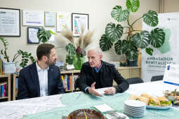 Miszalski, zdjęcia, Małopolska Izba Samorządowa, Grzegórzki, spotkanie