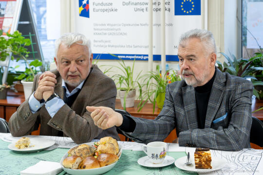 Miszalski, zdjęcia, Małopolska Izba Samorządowa, Grzegórzki, spotkanie