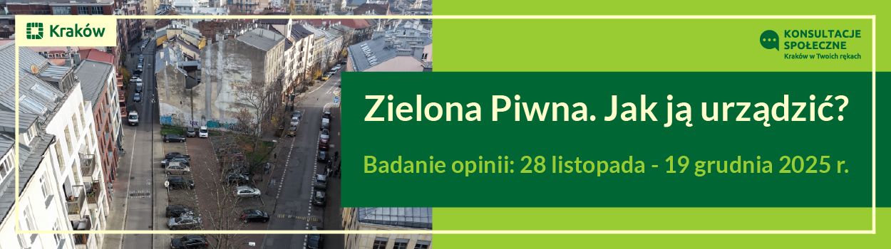 Badanie opinii: Zielona Piwna. Jak ją urządzić?
