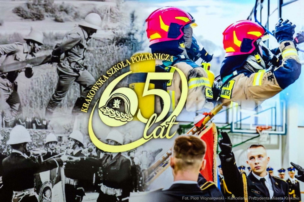 Szkoła Aspirantów, Straż Pożarna, jubileusz, 65 lat, Fryczek  Autor: P. Wojnarowski