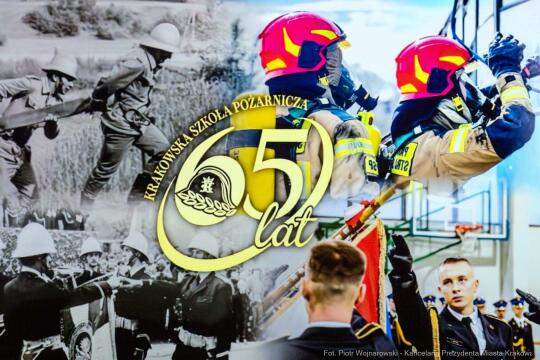 Szkoła Aspirantów, Straż Pożarna, jubileusz, 65 lat, Fryczek
