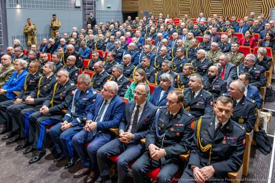 Szkoła Aspirantów, Straż Pożarna, jubileusz, 65 lat, Fryczek