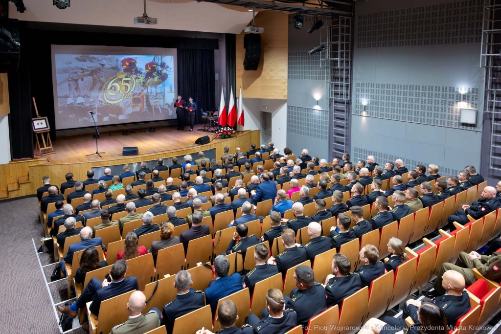 Szkoła Aspirantów, Straż Pożarna, jubileusz, 65 lat, Fryczek  Autor: P. Wojnarowski