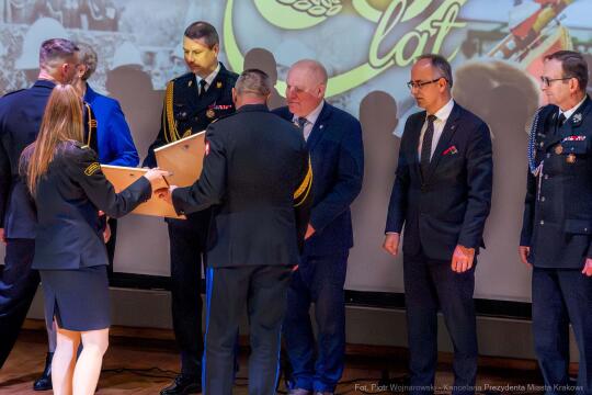 Szkoła Aspirantów, Straż Pożarna, jubileusz, 65 lat, Fryczek