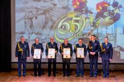 Szkoła Aspirantów, Straż Pożarna, jubileusz, 65 lat, Fryczek