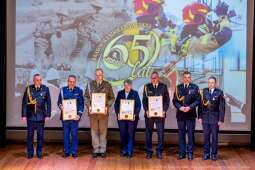 Szkoła Aspirantów, Straż Pożarna, jubileusz, 65 lat, Fryczek