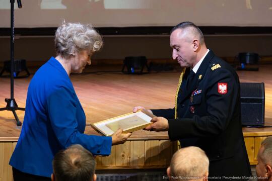 Szkoła Aspirantów, Straż Pożarna, jubileusz, 65 lat, Fryczek