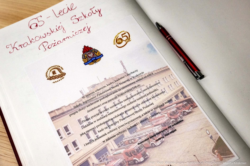 Szkoła Aspirantów, Straż Pożarna, jubileusz, 65 lat, Fryczek  Autor: P. Wojnarowski